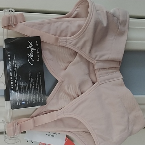 Playtex Nursing Bra Seamless Wireless Quick strap Bra L - Picture 10 of 13